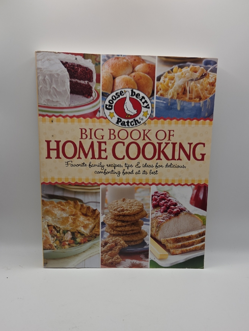 Big Book of Home Cooking - Cream/Red Cover Gooseberry Patch.  SALE!!